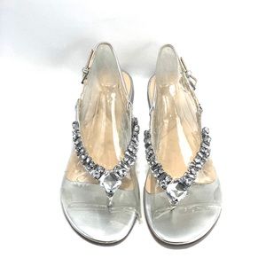 Nine West Diamond Jeweled Inspired Sandal